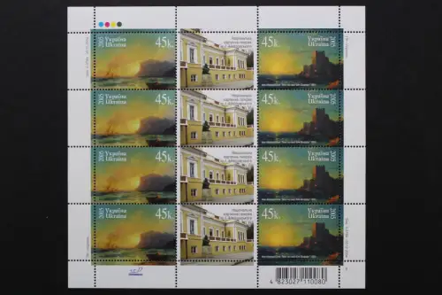 Ukraine, MiNr. 703-704 Kleinbogen, postfrisch - 216150