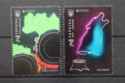 Ukraine, MiNr. 1961-1962, postfrisch - 216216