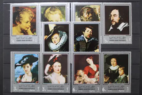 Jemen Nord, MiNr. 670-679 Paare, postfrisch - 215992