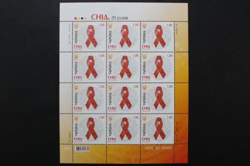 Ukraine, MiNr. 1195 Zwölferbogen, postfrisch - 216465