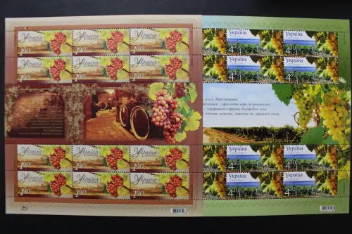 Ukraine, MiNr. 1193-1194 Zwölferbögen, postfrisch - 216467M