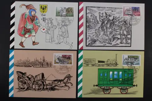 DDR, MiNr. 3354-3357, Maximumkarten - 216575