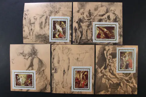 Elfenbeinküste, MiNr. 777-781 Blöcke, postfrisch - 216024