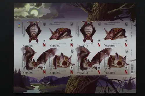 Ukraine, MiNr. 1593-1596 B Kleinbogen, postfrisch - 216294
