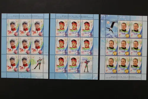 Belarus, MiNr. 815-817 Kleinbögen, postfrisch - 216958