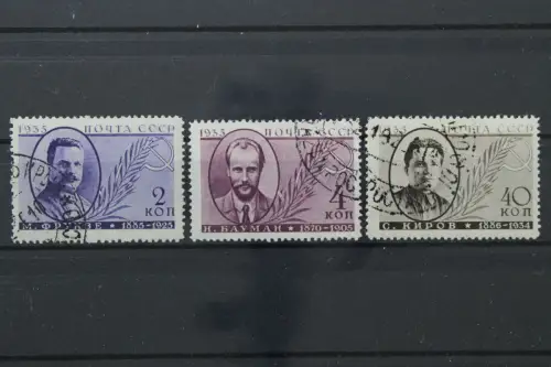 Sowjetunion, MiNr. 539-541 C, gestempelt - 217083