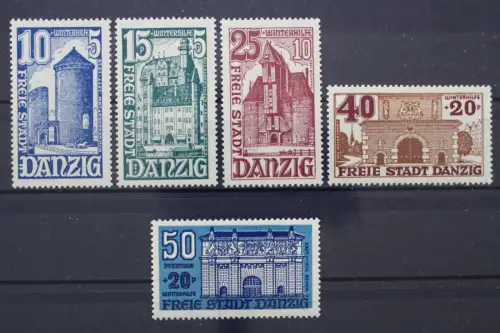 Danzig, MiNr. 262-266, postfrisch - 210952
