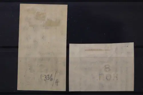 Sowjetunion, MiNr. 336 B + 337 B, Falz - 217114