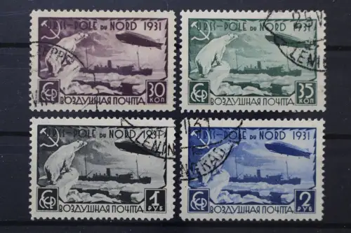 Sowjetunion, MiNr. 402-405 A, gestempelt - 217109