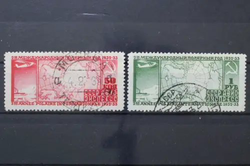 Sowjetunion, MiNr. 410-411 A, gestempelt - 217104