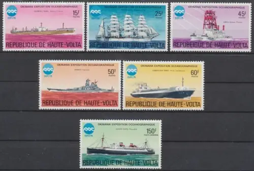 Obervolta, MiNr. 593-598, postfrisch - 66630