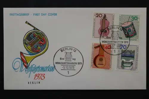 Berlin, MiNr. 459-462, FDC - 217227