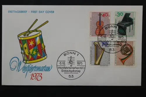 Deutschland (BRD), MiNr. 782-785, FDC - 217230
