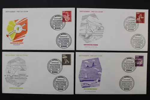 Deutschland (BRD), MiNr. 990-994, 4 Werte, FDC - 217198