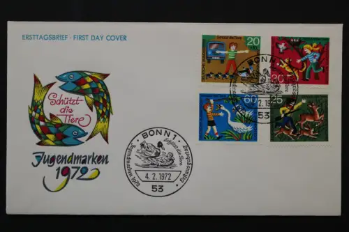 Deutschland (BRD), MiNr. 711-714, FDC - 217232