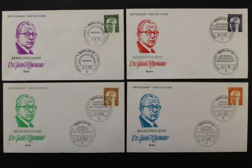 Berlin, MiNr. 393-396, FDC - 217270