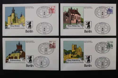Berlin, MiNr. 587-590, FDC - 217264