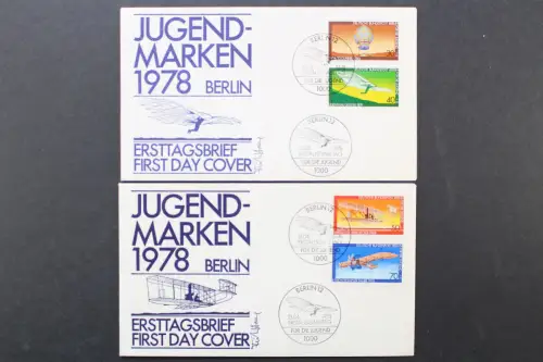 Berlin, MiNr. 563-566, FDC - 217289