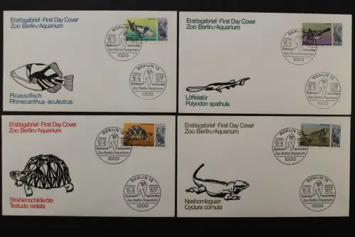 Berlin, MiNr. 552-555, FDC - 217305