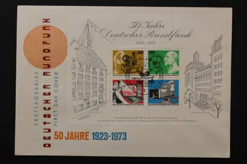 Berlin, MiNr. Block 4, FDC - 217303