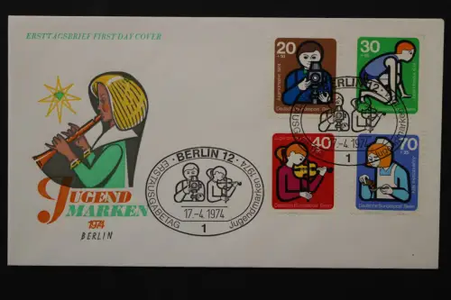 Berlin, MiNr. 468-471, FDC - 217294