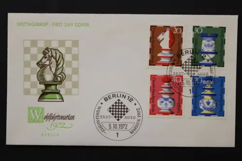 Berlin, MiNr. 435-438, FDC - 217273