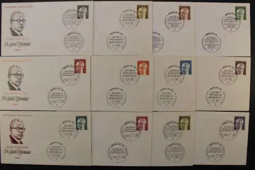 Berlin, MiNr. 359-370, FDC - 217271