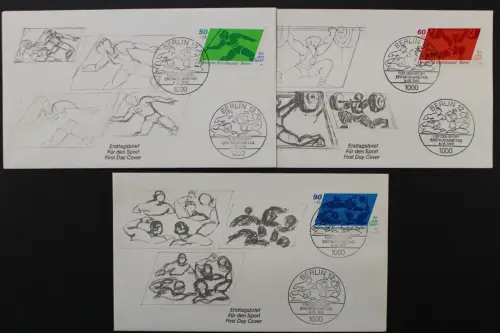 Berlin, MiNr. 621-623, FDC - 217304