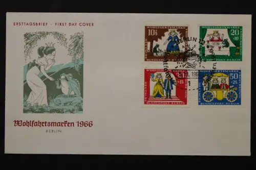 Berlin, MiNr. 295-298, FDC - 217296