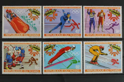 Tschad, Olympiade, MiNr. 967-972, postfrisch - 630147
