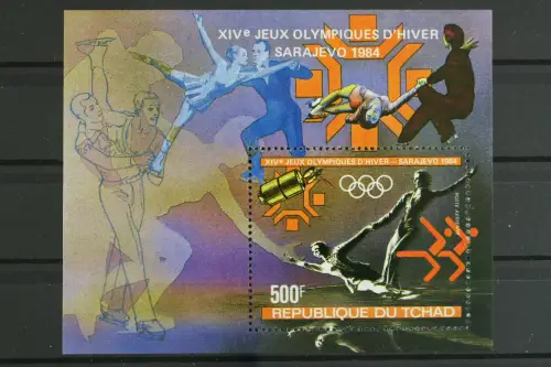 Tschad, Olympiade, MiNr. Block 153, postfrisch - 630148