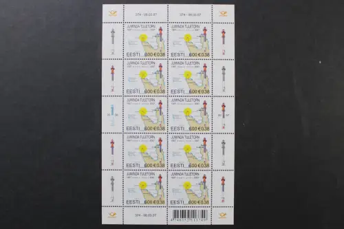 Estland, MiNr. 578 Kleinbogen, postfrisch - 217391
