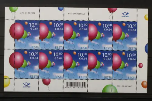 Estland, MiNr. 586 Kleinbogen, postfrisch - 217389