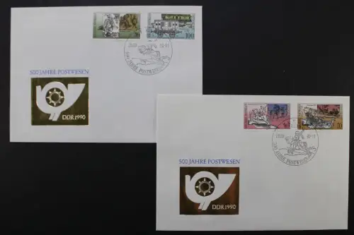 DDR, MiNr. 3354-3357, FDC - 217433