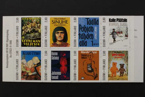 Finnland, MiNr. 1403-1410 im MH 49, postfrisch - 647120