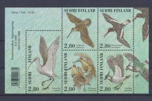 Finnland, MiNr. 1352-1356 Kleinbogen, postfrisch - 610440