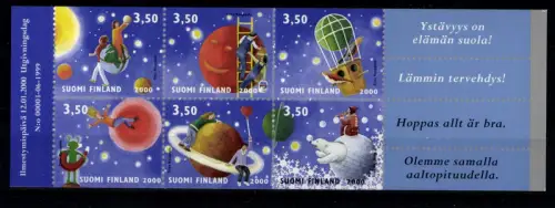 Finnland, MiNr. 1511-1516 im MH 58, postfrisch - 610935