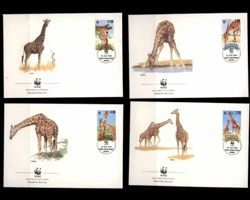 Kenia, MiNr. 481-484, FDC - 691920