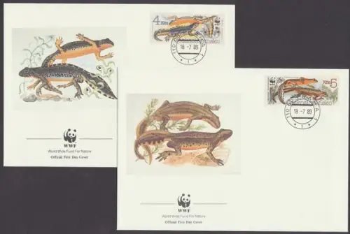 Tschechoslowakei, MiNr. 3007-3010, FDC - 69216