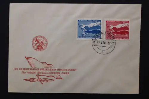 DDR, MiNr. 655-656, FDC - 217603