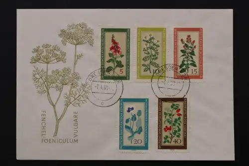 DDR, MiNr. 757-761, FDC - 217581