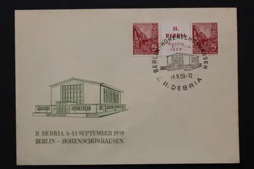 DDR, MiNr. 580 B als W Zd 22, FDC - 217590