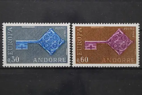 Andorra (franz.), MiNr. 208-209, postfrisch - 647847