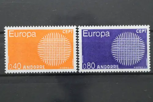 Andorra (franz.), MiNr. 222-223, postfrisch - 647888
