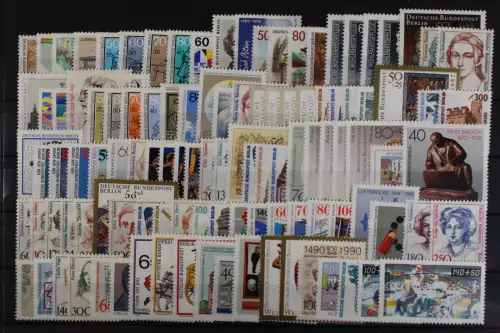 Berlin, MiNr. 750-879, Jahrgänge 1986-1990, gestempelt - 663105