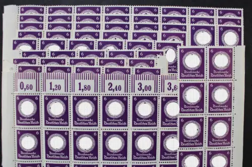 DR Dienst, MiNr. 169 b, 189 Marken in Einheiten, postfrisch - 217689