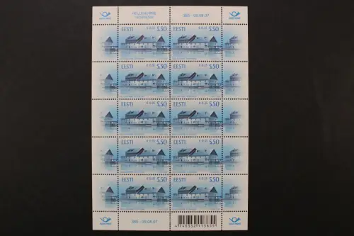 Estland, MiNr. 592 Kleinbogen, postfrisch - 217735