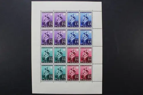 Serbien, MiNr. 82-85 Zd-Bogen, postfrisch - 217848M