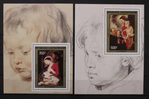 Zentralafrik. Republik, MiNr. 1002+1003 B, ungezähnt, postfrisch - 217893