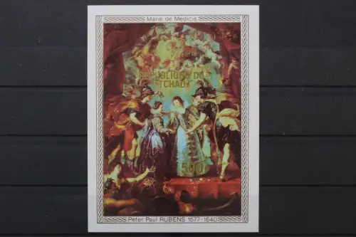 Tschad, MiNr. Block 73 B, ungezähnt, postfrisch - 217924